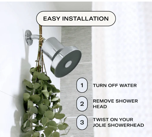 THE VOLUE FILTERED SHOWERHEAD